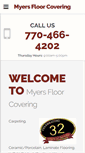 Mobile Screenshot of myersfloors.com