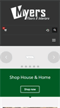 Mobile Screenshot of myersfloors.net